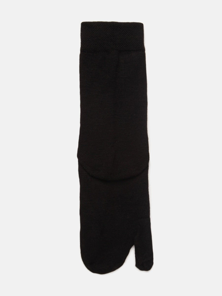 Plain Thumb Non Terry Woolen Socks | MW9700