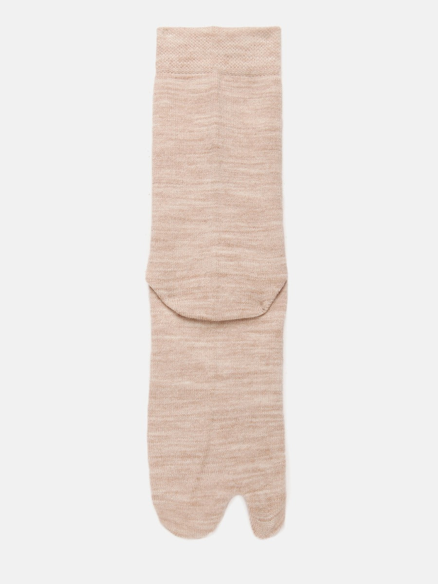 Plain Thumb Non Terry Woolen Socks | MW9700