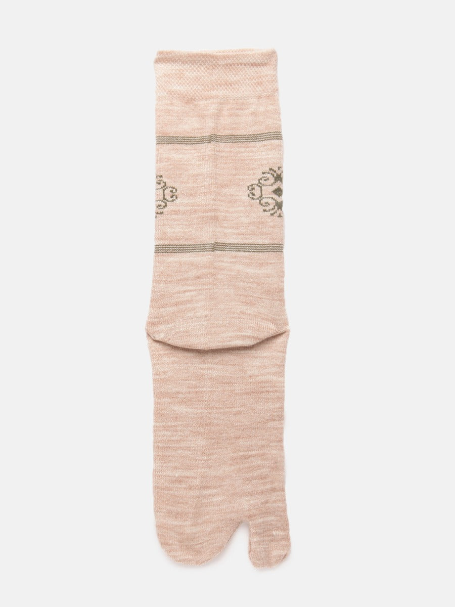 Designer Thumb Non Terry Woolen Socks