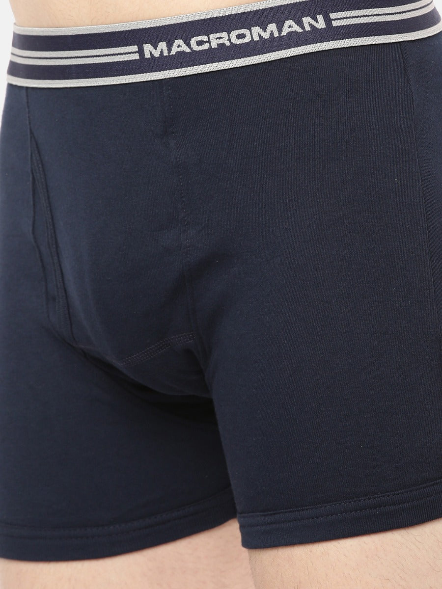 Compact Cotton Rib Solid Boxer Brief With Double Soft Waistband And Neo Fresh Finish| M572