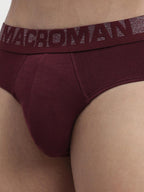 Men’s Cotton Spandex Mini Brief – Contour Pouch, Stretch Waistband | M591