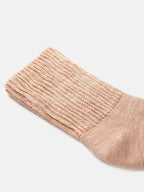 Plain Terry Thumb Woolen Socks | MW9900