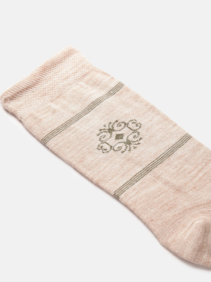 Designer Thumb Non Terry Woolen Socks