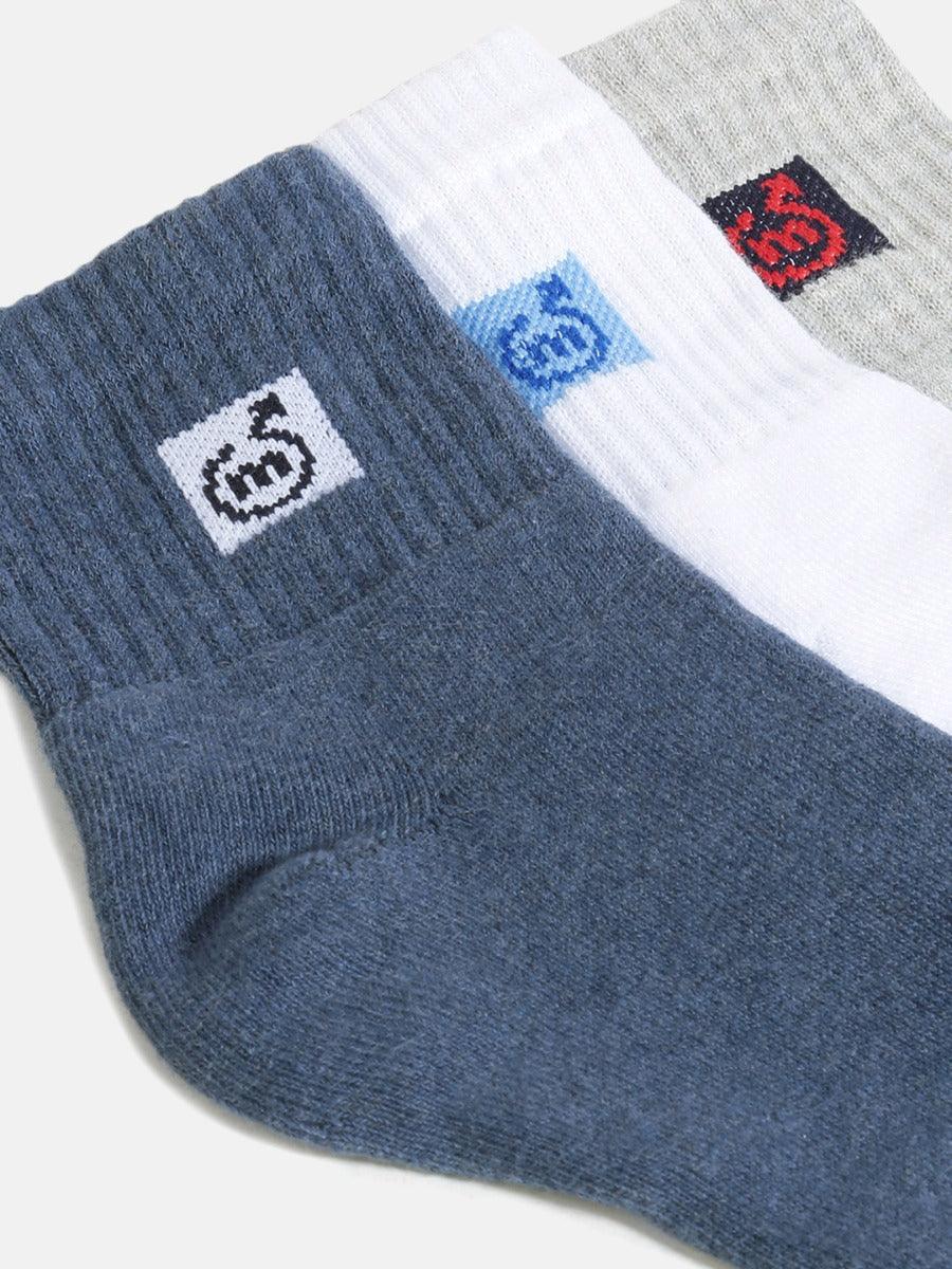 Sports Ankle Length Socks (Pack Of 3) | M6500
