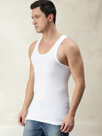 Men's Vests Combed Cotton Seamless Fit Classic Cut For Perfect Comfort (Pack Of 2) | MB001