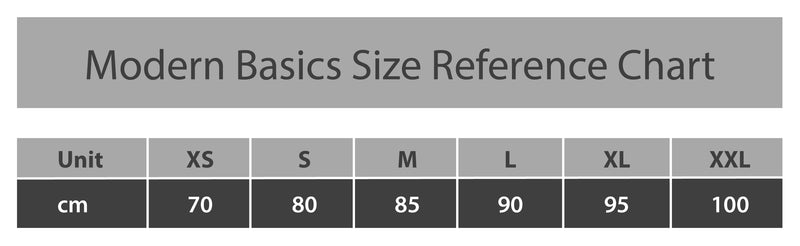 MB Size Chart