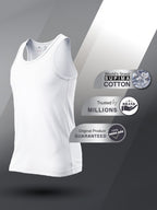 Men's Vests in Modal & Supima Cotton with Cool Touch, Stretch Fit, Shape Retention, and Odor Control | MMS8101