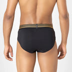 Men's Supima Modal Spandex Brief | Cool Touch & Luxurious Metallic Waistband Brief | MMS8501