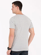 Grey Melange/Off White