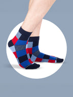 Socks Sutra by Macroman M-Series Men’s Ankle Length Socks (Pack of 3), Cotton Spandex, Comfortable & Breathable | MM3002