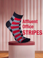Socks Sutra by Macroman M-Series Men’s Ankle Length Socks (Pack of 3) | Cotton Spandex, Comfortable & Breathable | MM3003