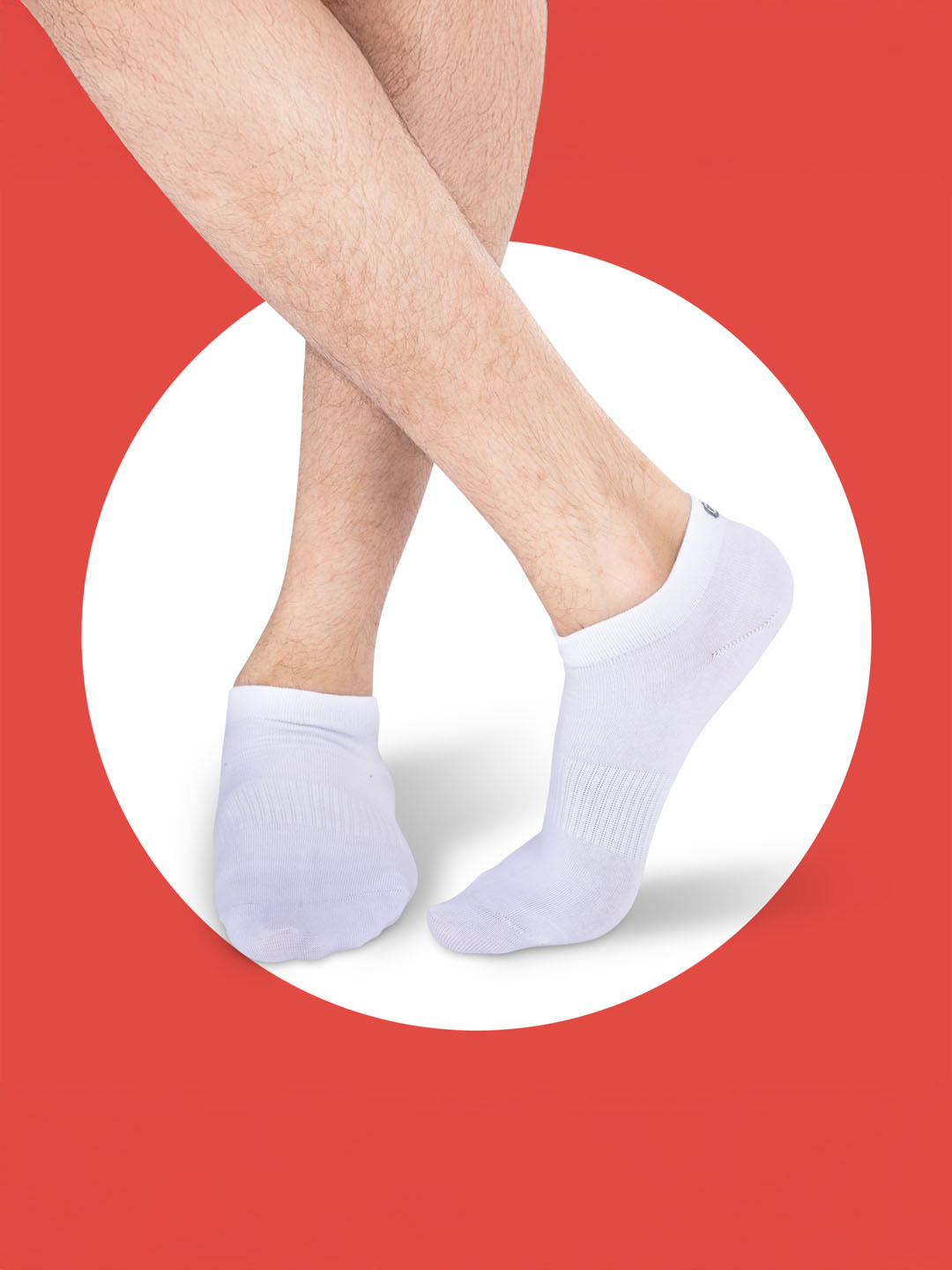 Socks Sutra by Macroman M-Series Men’s No-Show Footie Socks (Pack of 5) | Cotton Spandex, Anti-Slip & Odor-Control | MM3015