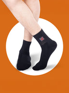 Socks Sutra Men’s Ankle Length Sports Socks (Pack of 3) | Cotton Spandex, Sweat-Wicking & Comfortable | MM3017