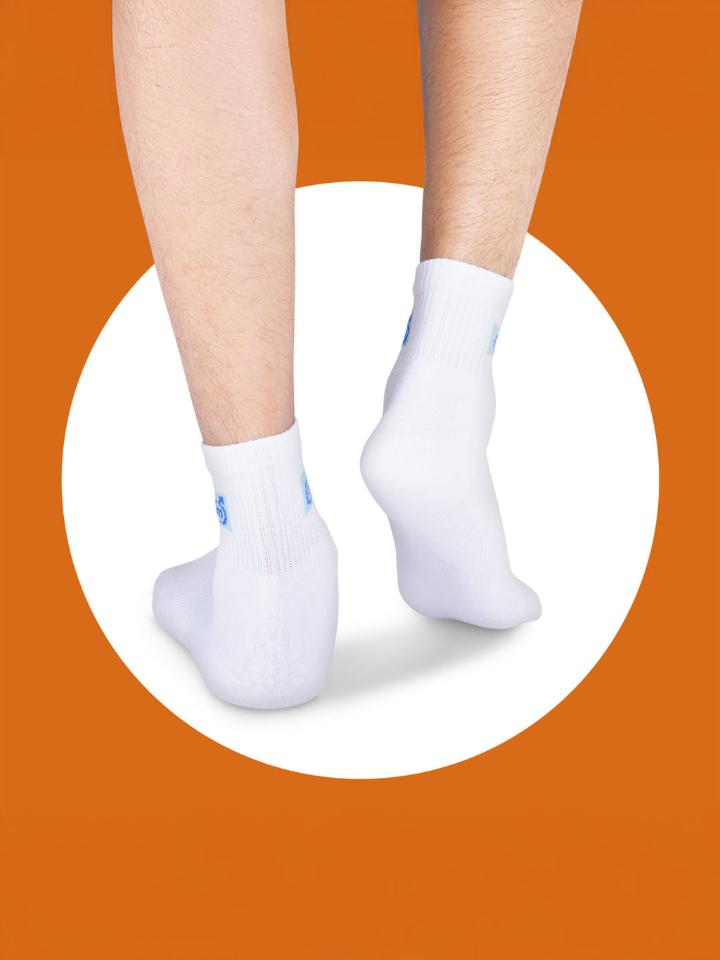 Socks Sutra Men’s Ankle Length Sports Socks (Pack of 3) | Cotton Spandex, Sweat-Wicking & Comfortable | MM3017