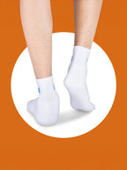 Socks Sutra Men’s Ankle Length Sports Socks (Pack of 3) | Cotton Spandex, Sweat-Wicking & Comfortable | MM3017