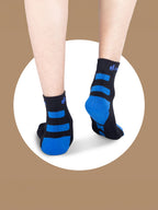 Socks Sutra Men’s Ankle Length Sports Socks (Pack of 3) | Cotton Spandex, Sweat-Wicking & Comfortable | MM3020
