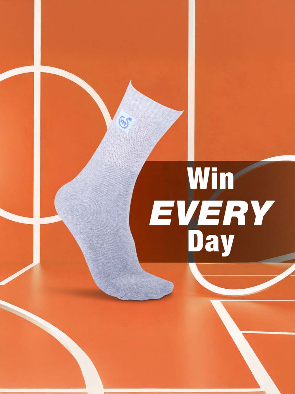 Socks Sutra Men’s Sports Crew/Calf Length Socks (Pack of 3) | Terry Cushion Cotton Spandex, Cushioned & Moisture-Wicking