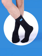 Socks Sutra Men’s Sports Crew/Calf Length Socks (Pack of 3) | Terry Cushion Cotton Spandex, Cushioned & Moisture-Wicking | MM3036