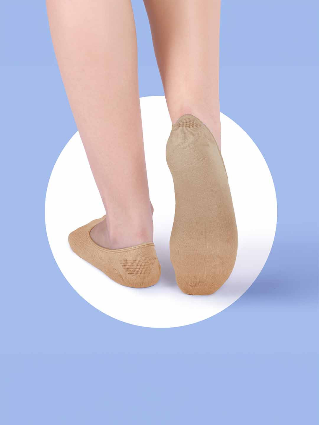 Socks Sutra Unisex No-Show Footlet Socks (Pack of 5) | Cotton Spandex, Low-Cut & Anti-Slip | MM3039