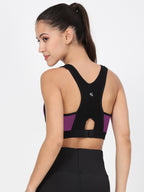 Black / Purple Melange