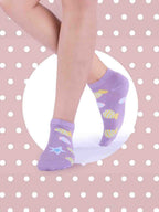 Socks Sutra by Macrowoman W-Series Women’s Casual Ankle Length Socks (Pack of 5) | Cotton Spandex, Reinforced Heel & Toe | MW3101