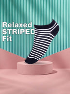 Socks Sutra by Macrowoman W-Series Women’s Casual Ankle Length Socks (Pack of 5) | Cotton Spandex, Reinforced Heel & Toe | MW3103