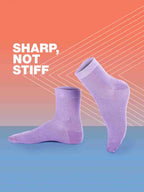 Socks Sutra by Macrowoman W-Series Women’s Casual Ankle Length Socks (Pack of 5) | Cotton Spandex, Reinforced Heel & Toe | MW3104