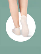 Socks Sutra by Macrowoman W-Series Women’s Sports Ankle Length Socks (Pack of 3) | Cotton Spandex Terry, Cushioned & Breathable | MW3106