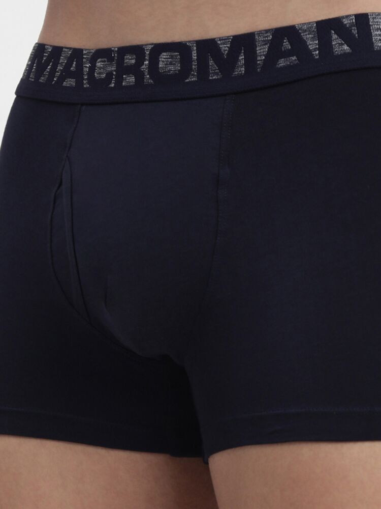 Men’s Cotton Spandex Mini Trunk – Front Fly, Breathable Fabric | M594