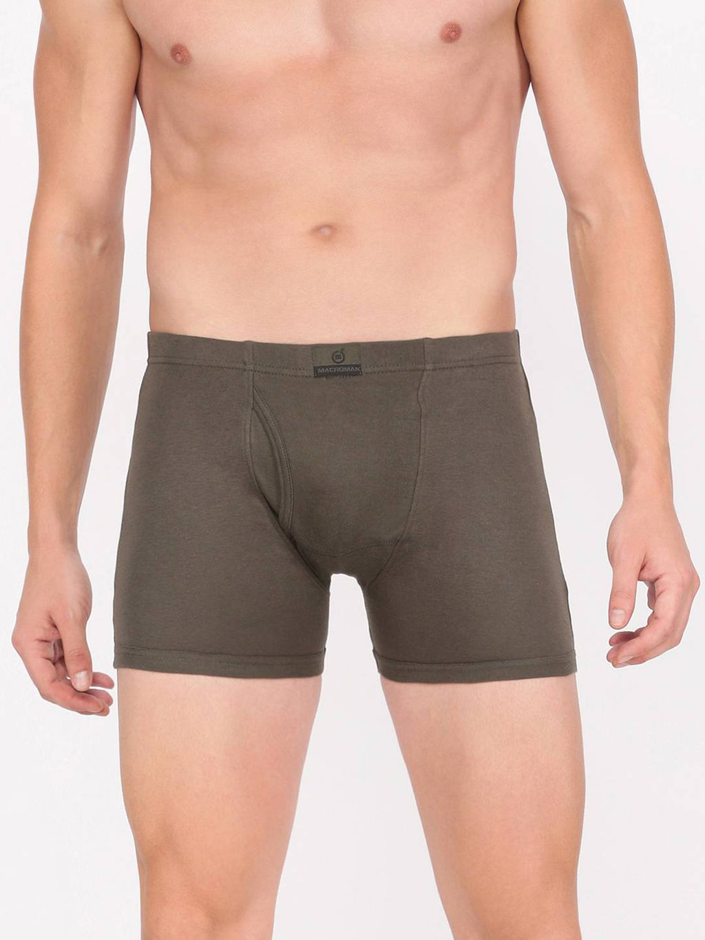 Compact Cotton Rib Solid Boxer Brief With Soft Inner Waistband And Neo Fresh Finish