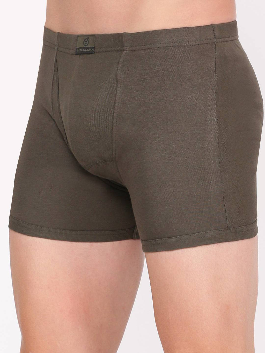 Compact Cotton Rib Solid Boxer Brief With Soft Inner Waistband And Neo Fresh Finish