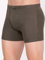 Compact Cotton Rib Solid Boxer Brief With Soft Inner Waistband And Neo Fresh Finish