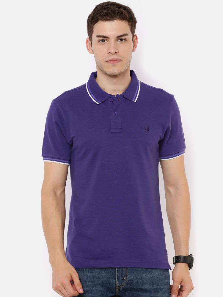 Macroman M-Series Men’s Luxury Pique Polo T-Shirt in Cotton Rich Pique Fabric, Collared Neck Half Sleeve Style
