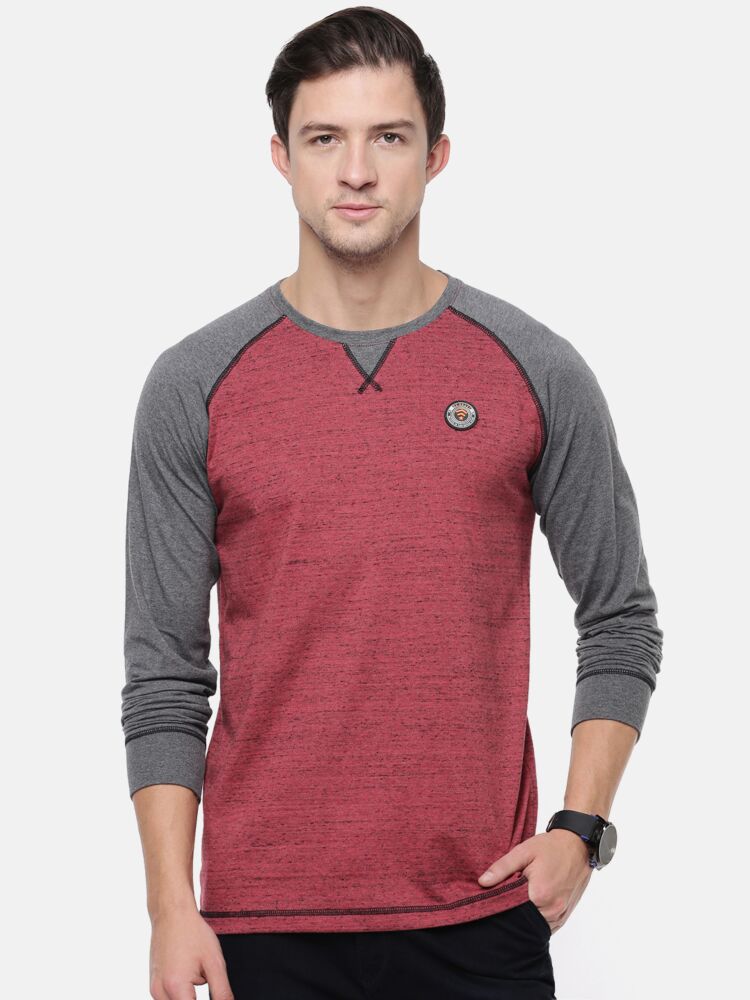 Fashion Full Sleeve Round Neck T-Shirt
