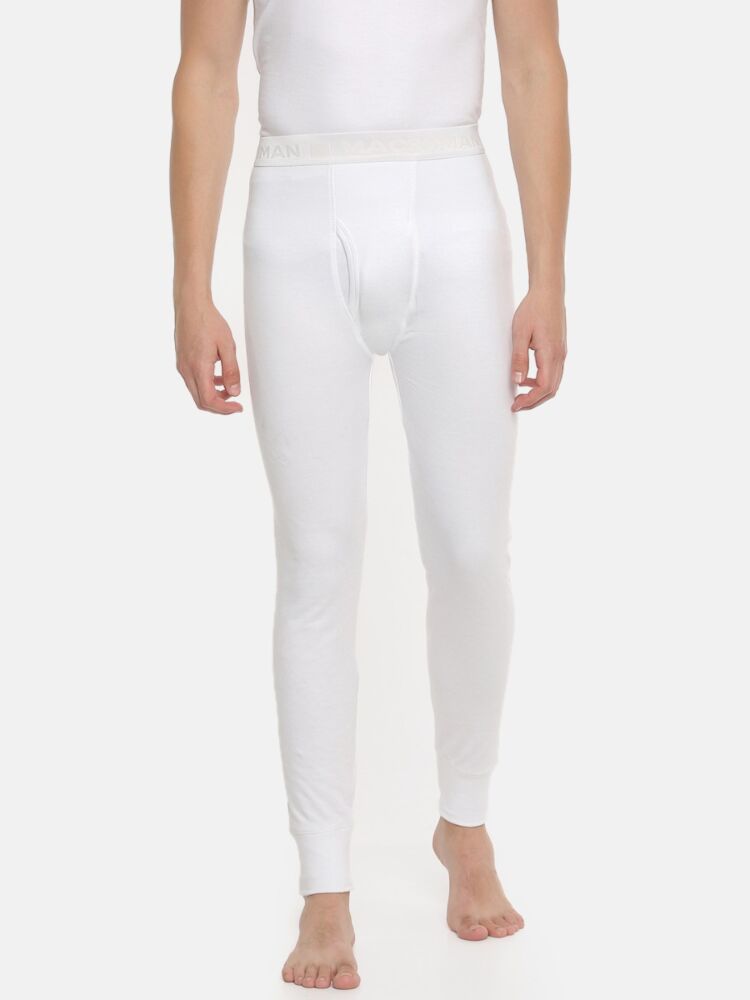 Cotton Rich Interlock Brushed Thermal Long Johns For Full-Body Warmth