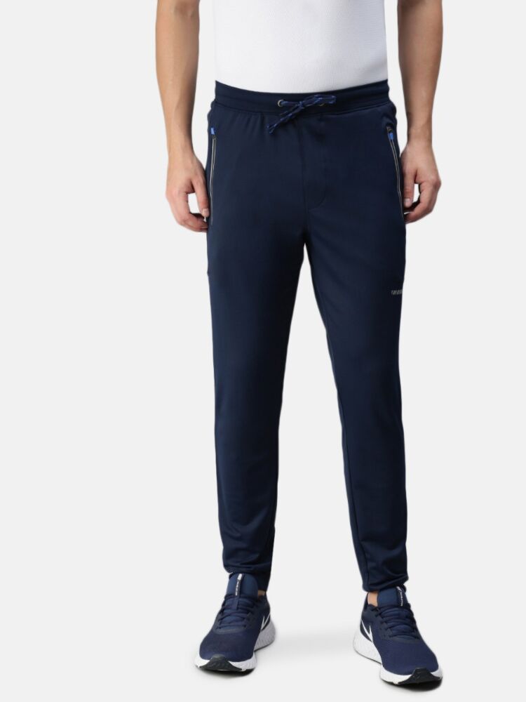 Micro Poly Rich Stretch Loopknit Jogger With Wicking, Stay Dry Finish, Dual Side, And Back Zipper Pockets