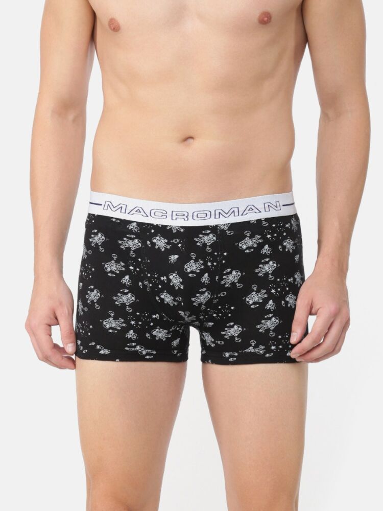 Super Combed Cotton Printed Trunk For Men With A Soft And Stretchy Fit (Print And Color May Vary)