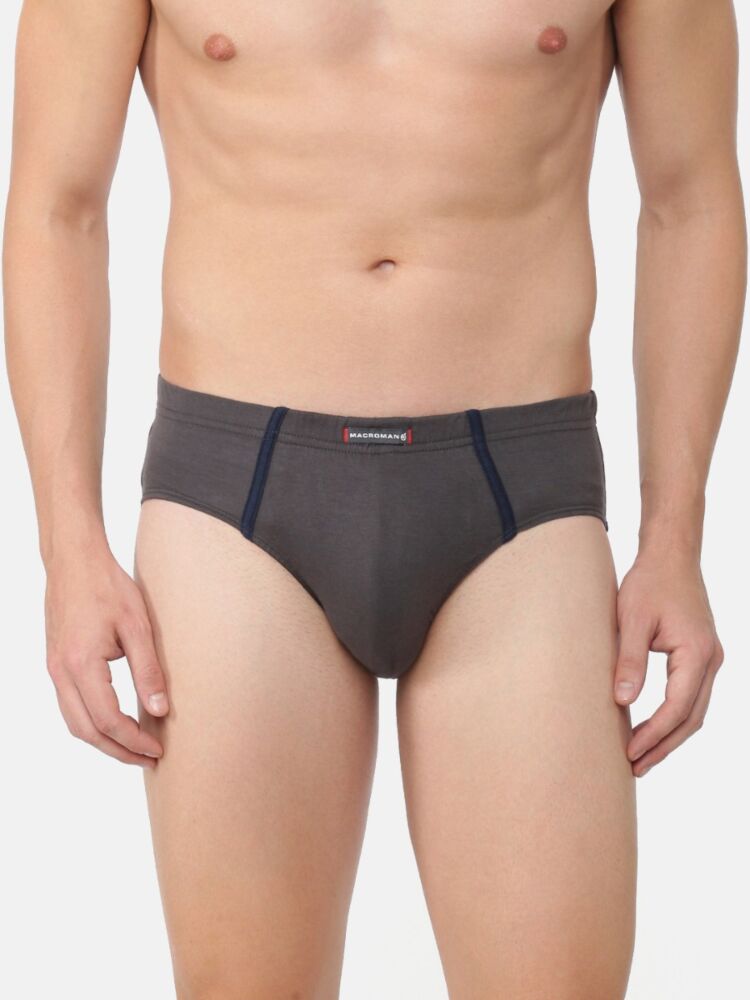 Combed Cotton Brief For Men With A Soft Inner Waistband