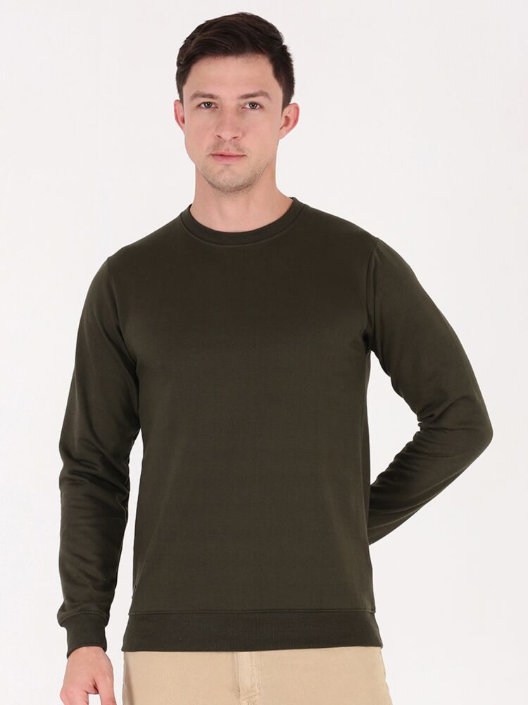 Smart Basics Round Neck Full Sleeve Sweatshirt