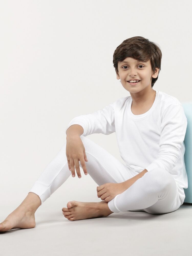 Cotton Rich Interlock Brushed Thermal Undershirt For Maximum Warmth