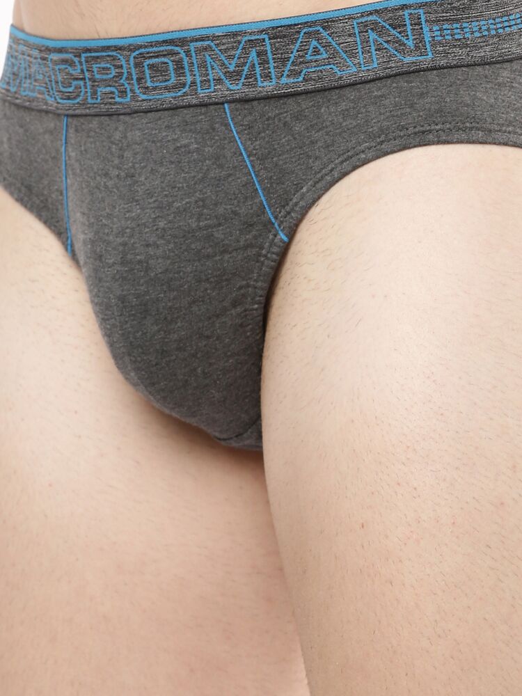 Men's Briefs Compact Cotton Classic Fit Modern V-Cut Outer Elastic