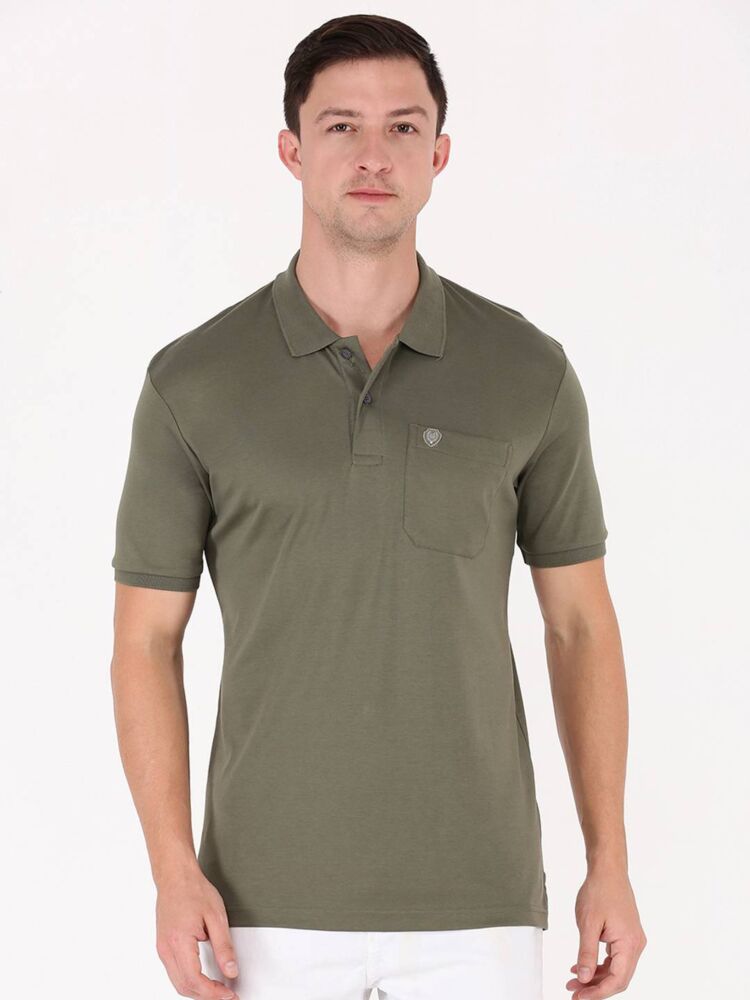 Macroman M-Series Men’s Fashion Polo T-Shirt in 100% Cotton Interlock Fabric, Half Sleeve Style