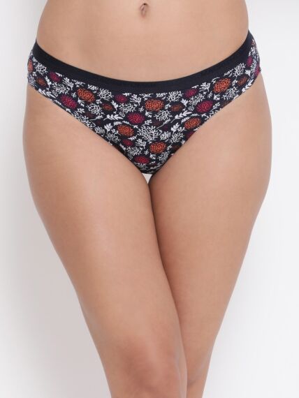 Solid Bikini Panty (O.E.) Print (3 Pc Pack)