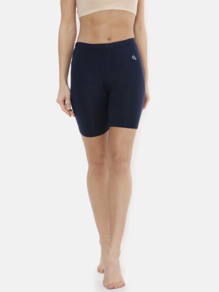Women's High Coverage Cotton Stretch Shorties with Concealed Waistband for a Smooth Look