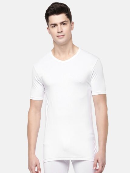 Microfiber Super Soft Lightweight Hs V-Neck T-Shirt For Ultimate Comfort