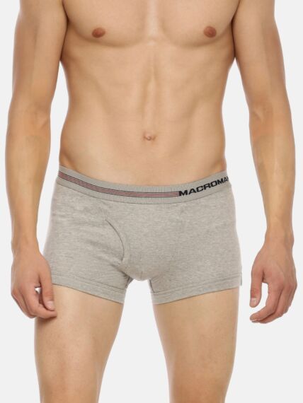 Compact Cotton Solid Fly Trunk With Ultra Soft Waistband And Neo Fresh Finish