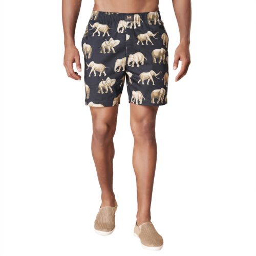 100% Cotton Satin Inner Boxers with Animal Print