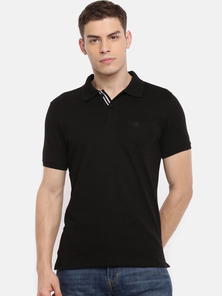 Smartz Basics Cuffed Polo T-Shirt